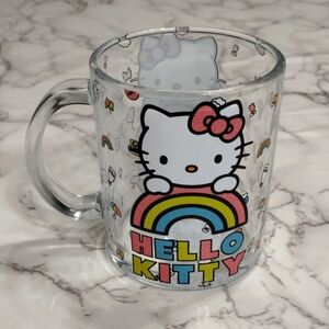 Clear Hello Kitty Mug